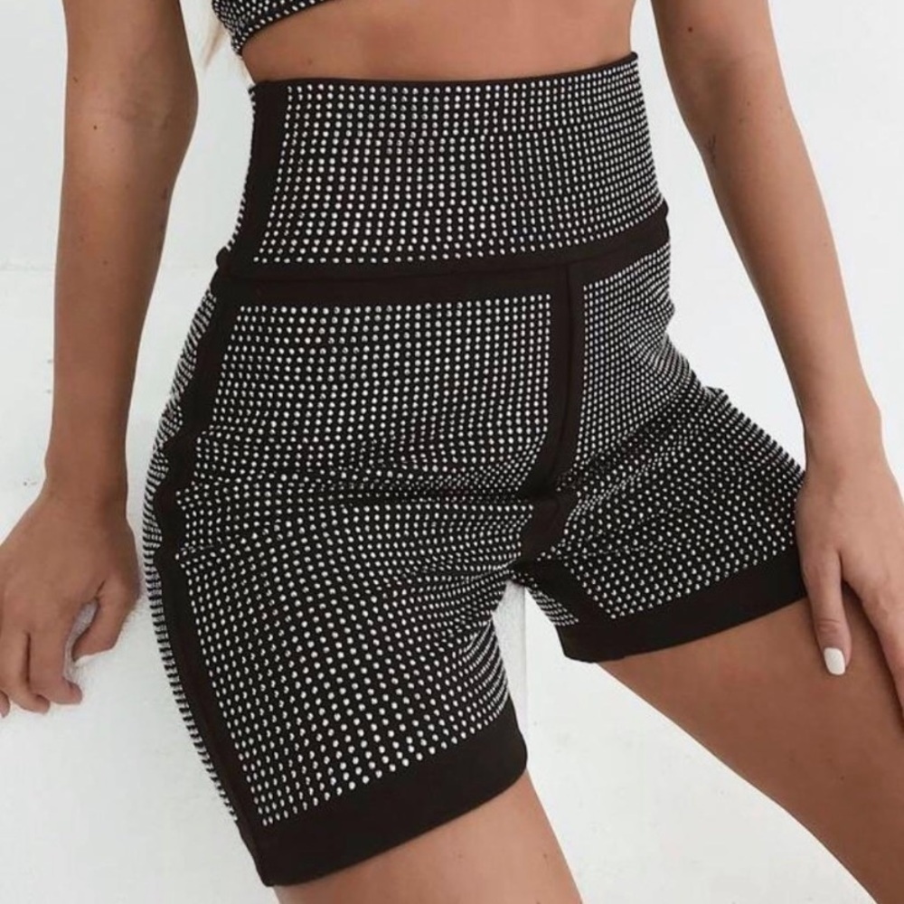 Iamgia sparkle biker shorts